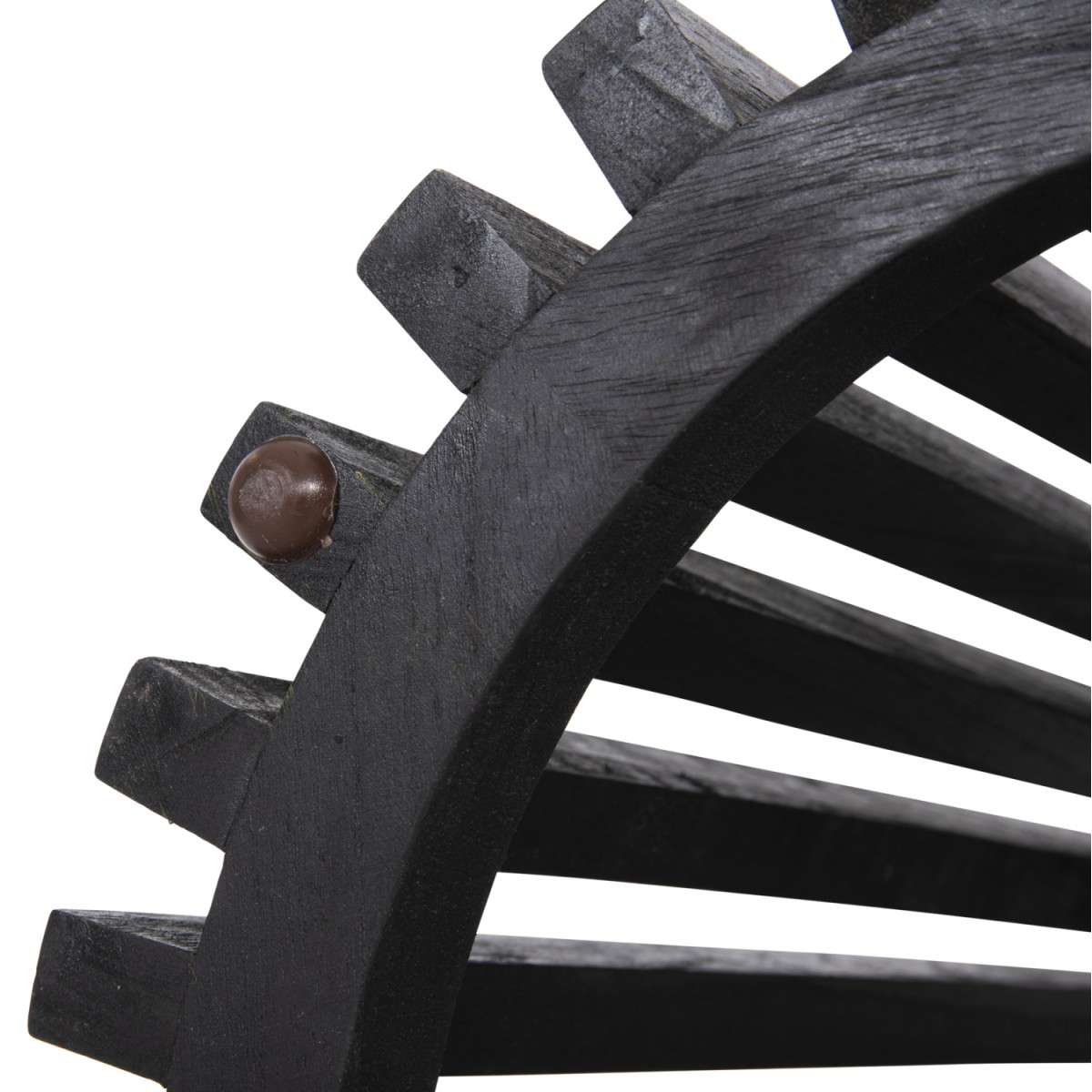 ΒΑΣΗ ΤΡΑΠΕΖΙΟΥ ΕΣΩΤ.ΧΩΡΟΥ ΣΤΡΟΓΓΥΛΗ FRANTZ HM9459.12 MINDI ΞΥΛΟ ΣΕ ΜΑΥΡΟ ΧΡΩΜΑ Φ60x74Yεκ.