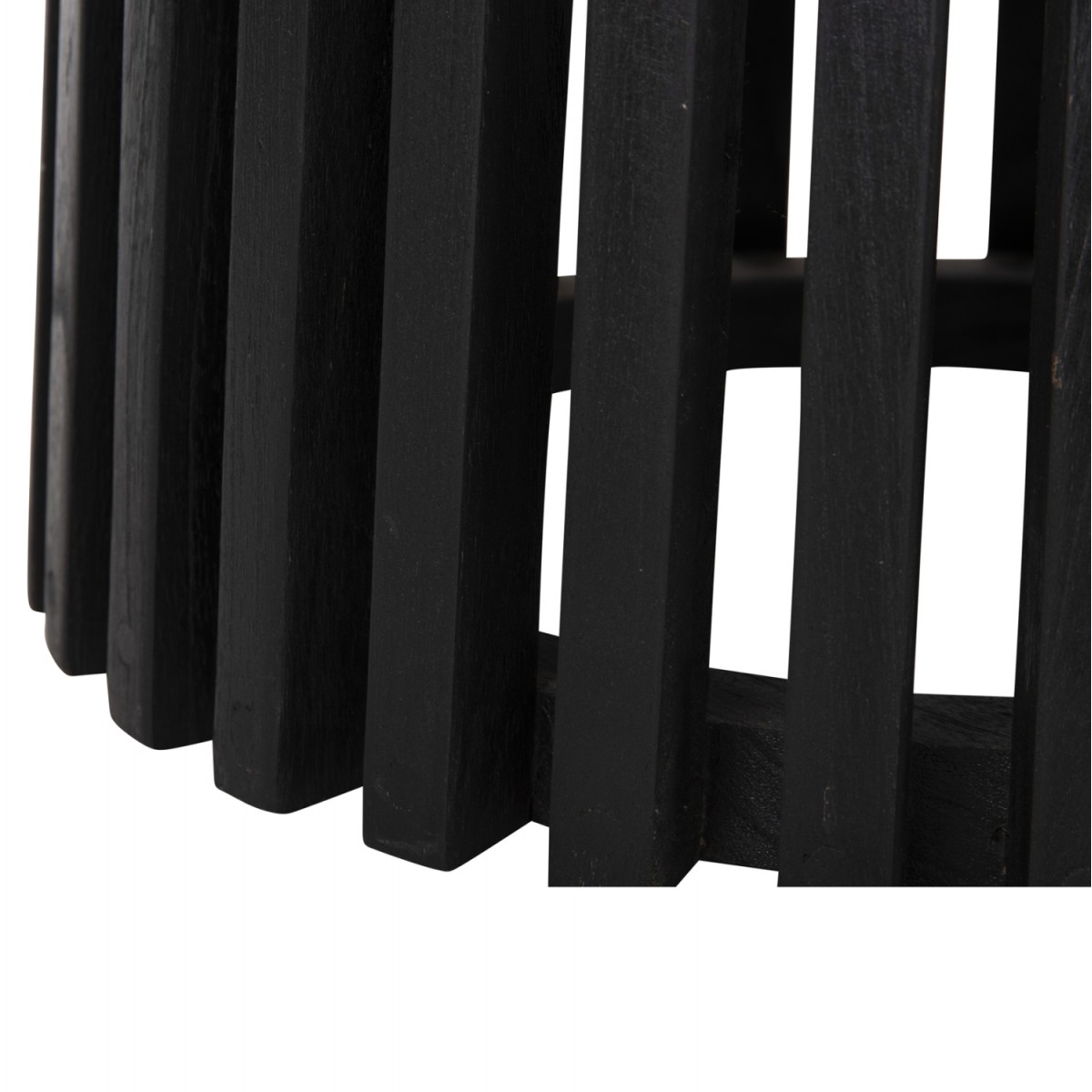 ΒΑΣΗ ΤΡΑΠΕΖΙΟΥ ΕΣΩΤ.ΧΩΡΟΥ ΣΤΡΟΓΓΥΛΗ FRANTZ HM9459.12 MINDI ΞΥΛΟ ΣΕ ΜΑΥΡΟ ΧΡΩΜΑ Φ60x74Yεκ.