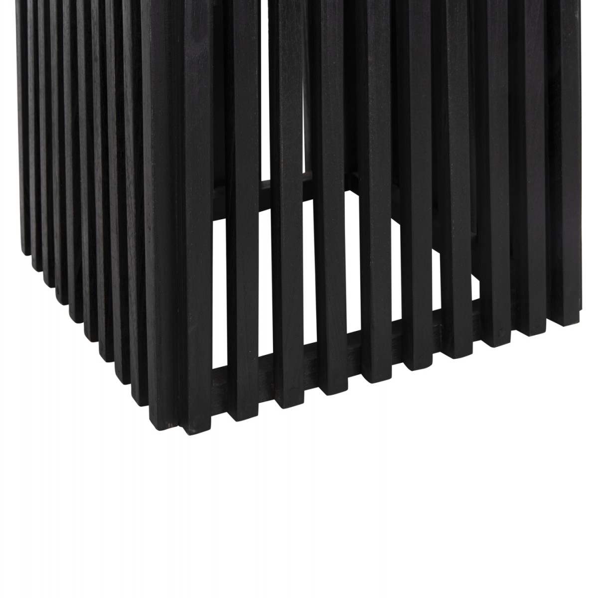 ΒΑΣΗ ΤΡΑΠΕΖΙΟΥ ΕΣΩΤ.ΧΩΡΟΥ ΤΕΤΡΑΓΩΝΗ FRANTZ HM9460.12 ΞΥΛΟ MINDI ΣΕ ΜΑΥΡΟ 60x60x73Y εκ.