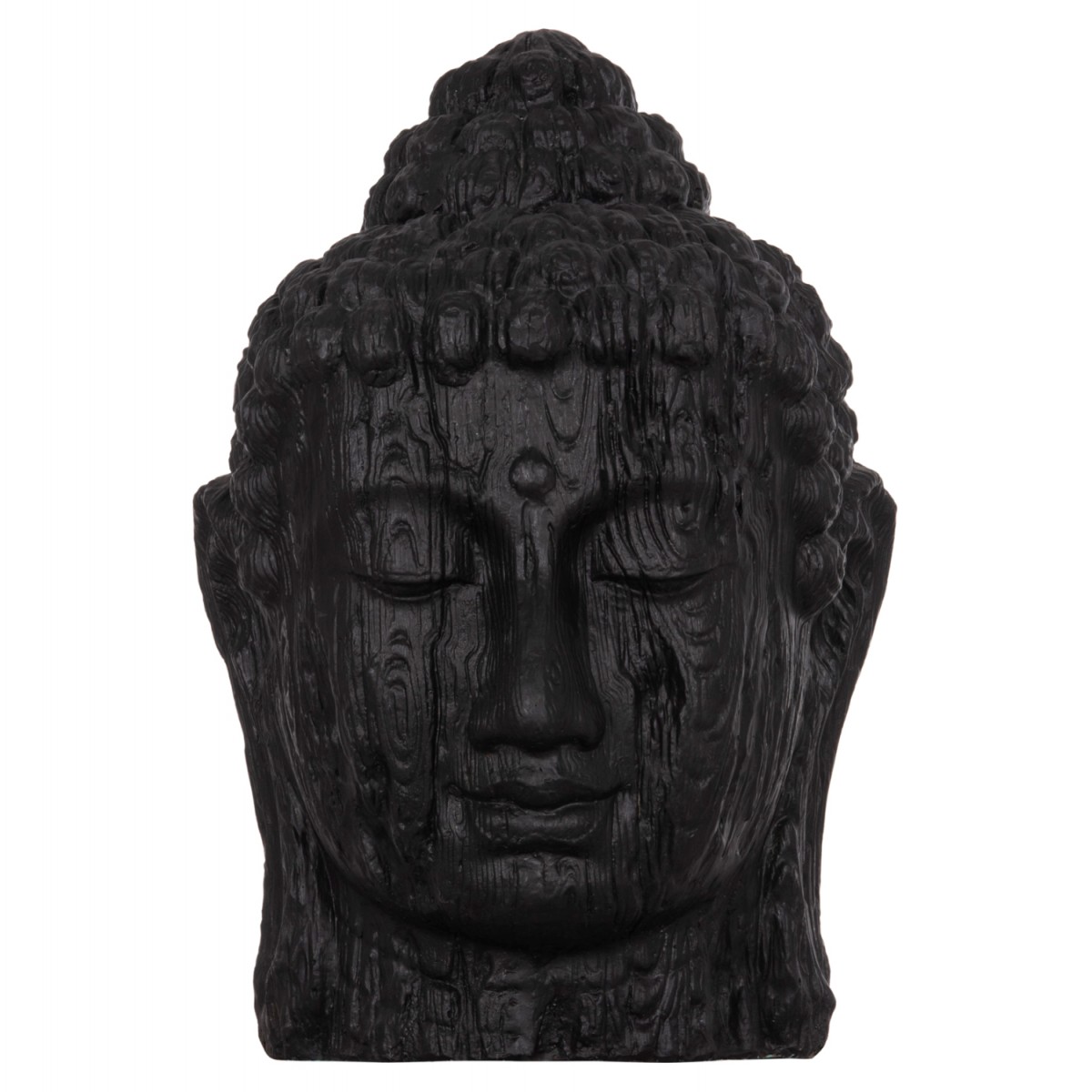 ΔΙΑΚΟΣΜΗΤΙΚΟ ΔΑΠΕΔΟΥ XXL ΚΕΦΑΛΙ ΒΟΥΔΑ HM4385.01 ΓΥΨΟΣ ΣΕ ΜΑΥΡΟ 90x90x100Υεκ.