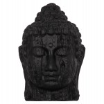 ΔΙΑΚΟΣΜΗΤΙΚΟ ΔΑΠΕΔΟΥ XXL ΚΕΦΑΛΙ ΒΟΥΔΑ HM4385.01 ΓΥΨΟΣ ΣΕ ΜΑΥΡΟ 90x90x100Υεκ.