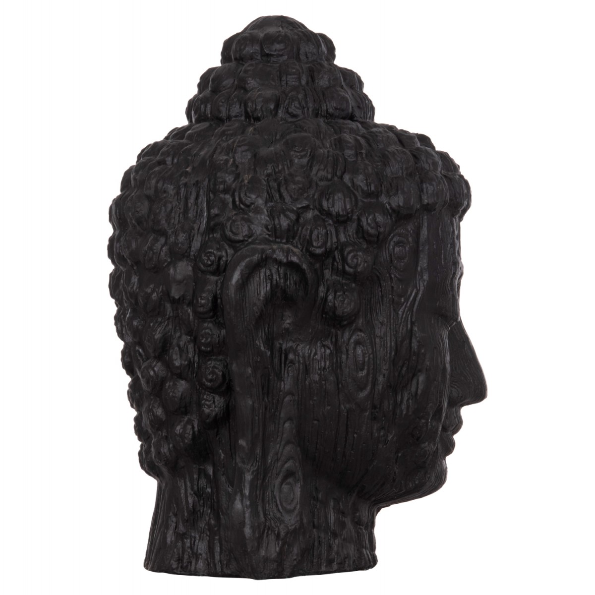 ΔΙΑΚΟΣΜΗΤΙΚΟ ΔΑΠΕΔΟΥ XXL ΚΕΦΑΛΙ ΒΟΥΔΑ HM4385.01 ΓΥΨΟΣ ΣΕ ΜΑΥΡΟ 90x90x100Υεκ.