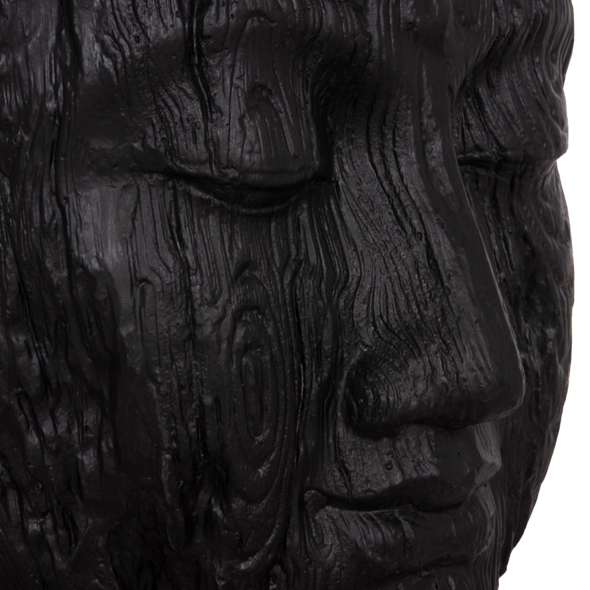 ΔΙΑΚΟΣΜΗΤΙΚΟ ΔΑΠΕΔΟΥ XXL ΚΕΦΑΛΙ ΒΟΥΔΑ HM4385.01 ΓΥΨΟΣ ΣΕ ΜΑΥΡΟ 90x90x100Υεκ.