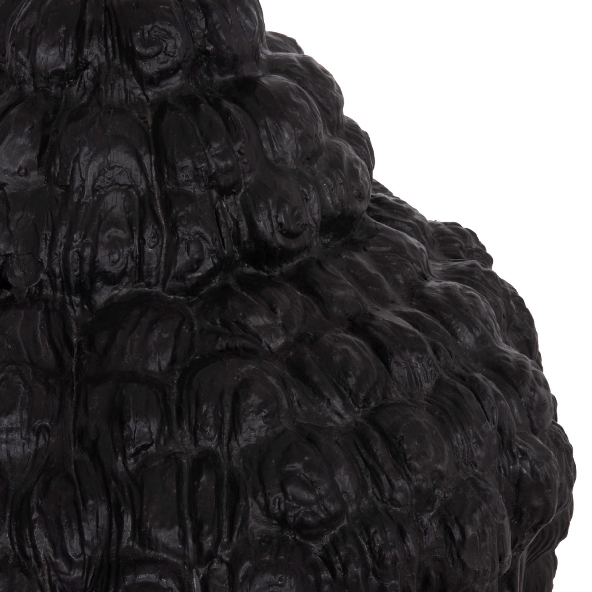 ΔΙΑΚΟΣΜΗΤΙΚΟ ΔΑΠΕΔΟΥ XXL ΚΕΦΑΛΙ ΒΟΥΔΑ HM4385.01 ΓΥΨΟΣ ΣΕ ΜΑΥΡΟ 90x90x100Υεκ.