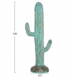 ΔΙΑΚΟΣΜΗΤΙΚΟΣ ΚΑΚΤΟΣ ΔΑΠΕΔΟΥ CACTUS HM4386.03L ΓΥΨΟΣ ΣΕ ΤΙΡΚΟΥΑΖ 63x37x150Υεκ.