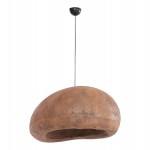 ΦΩΤΙΣΤΙΚΟ ΟΡΟΦΗΣ ΜΕ ΟΨΗ ΠΕΤΡΑΣ STONER (L) HM4419 ΣΚΟΥΡΟ ΜΠΕΖ 72x60x32Υεκ.