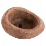 ΦΩΤΙΣΤΙΚΟ ΟΡΟΦΗΣ ΜΕ ΟΨΗ ΠΕΤΡΑΣ STONER (L) HM4419 ΣΚΟΥΡΟ ΜΠΕΖ 72x60x32Υεκ.