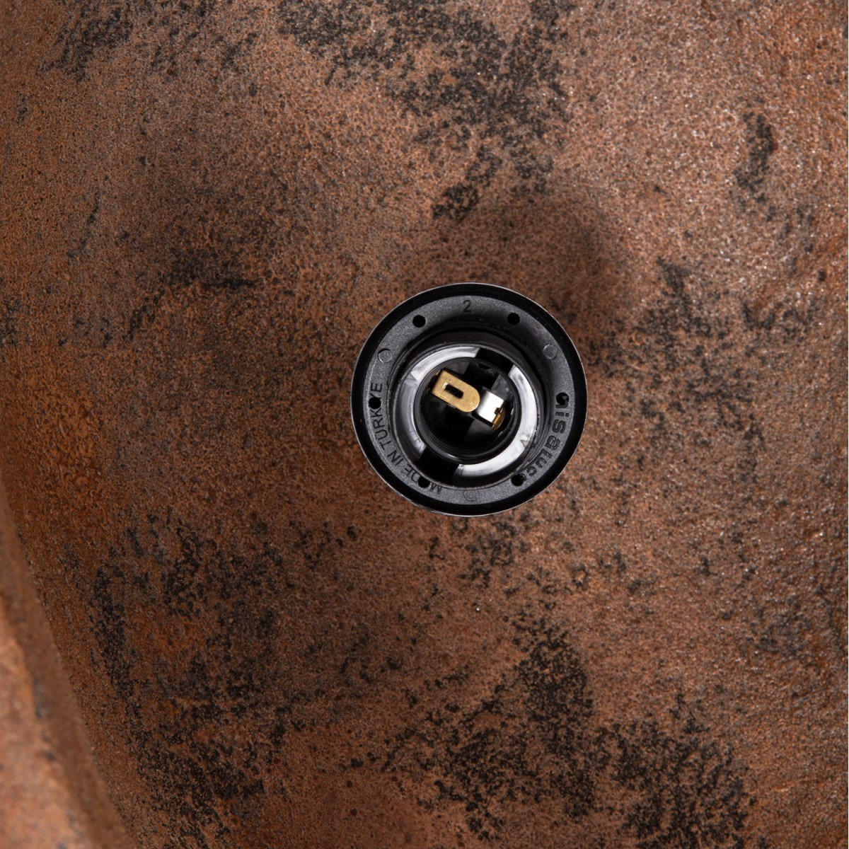 ΦΩΤΙΣΤΙΚΟ ΟΡΟΦΗΣ ΜΕ ΟΨΗ ΠΕΤΡΑΣ STONER (L) HM4419 ΣΚΟΥΡΟ ΜΠΕΖ 72x60x32Υεκ.