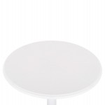 ΤΡΑΠΕΖΙ ΠΟΛΥΠΡΟΠΥΛΕΝΙΟΥ ΣΤΡΟΓΓΥΛΟ TERRIN HM6124.11 ΛΕΥΚΟ Φ61x77Υεκ.