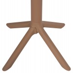 ΤΡΑΠΕΖΙ ΠΟΛΥΠΡΟΠΥΛΕΝΙΟΥ ΤΕΤΡΑΓΩΝΟ TERRIN HM6125.14 ΚΑΠΟΥΤΣΙΝΟ 60x60x75Υεκ.