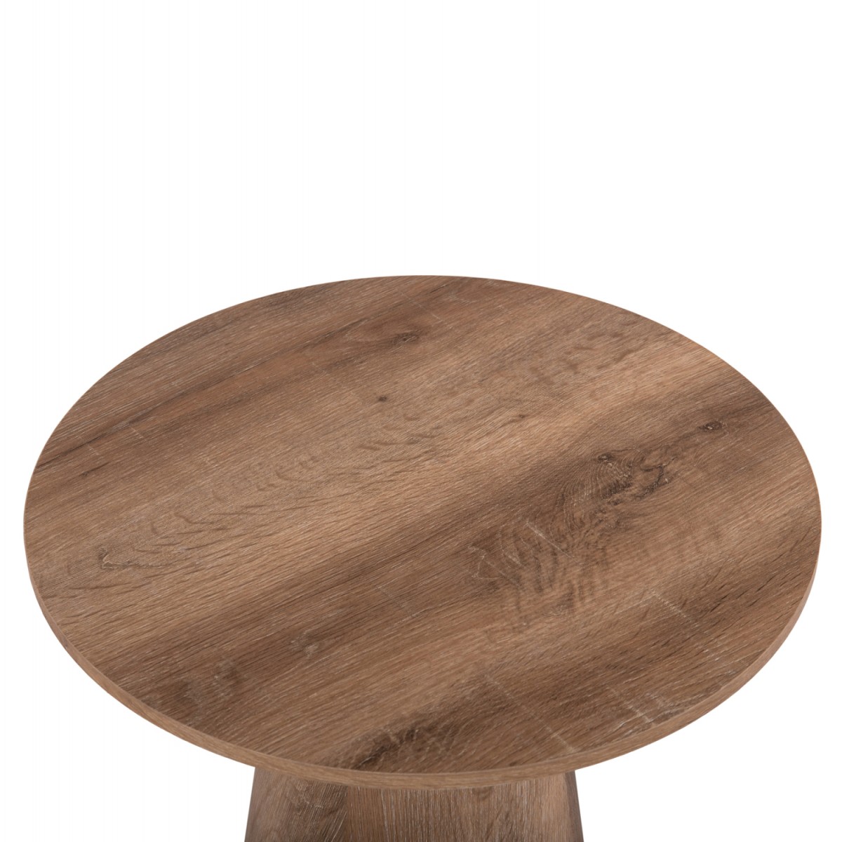 ΒΟΗΘΗΤΙΚΟ ΤΡΑΠΕΖΑΚΙ KARAN HM18029 MDF ΣΕ ΦΥΣΙΚΟ ΧΡΩΜΑ ΞΥΛΟΥ Φ45x56,5Υεκ