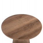 ΒΟΗΘΗΤΙΚΟ ΤΡΑΠΕΖΑΚΙ KARAN HM18029 MDF ΣΕ ΦΥΣΙΚΟ ΧΡΩΜΑ ΞΥΛΟΥ Φ45x56,5Υεκ