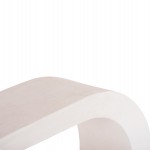 ΚΟΝΣΟΛΑ ΣΕΙΡΑ SANTORINI HM18049 MDF ΣΕ ΥΠΟΛΕΥΚΟ ΧΡΩΜΑ 110x30x70Υεκ.