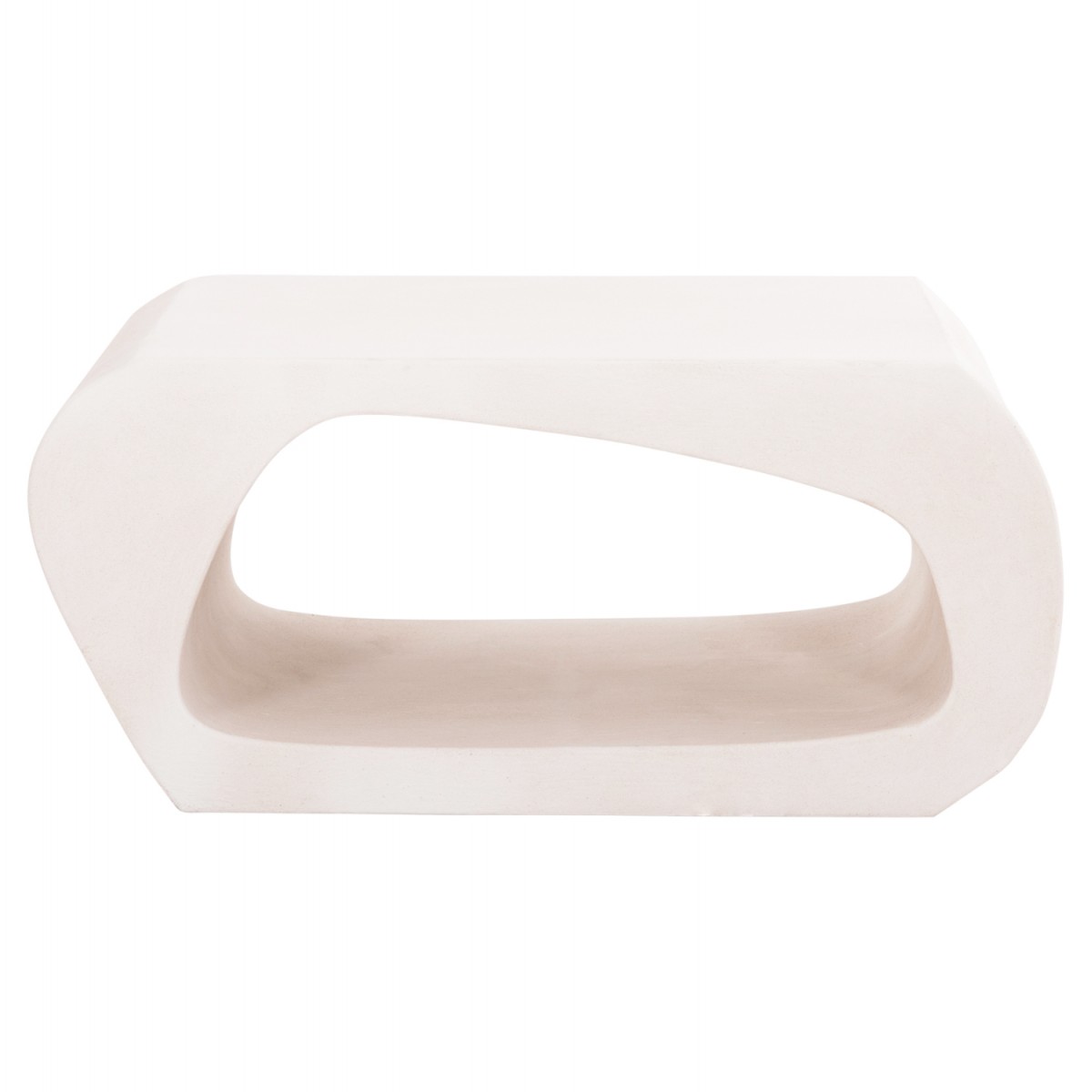 ΤΡΑΠΕΖΙ ΣΑΛΟΝΙΟΥ ΣΕΙΡΑ SANTORINI HM18071 MDF ΣΕ ΥΠΟΛΕΥΚΟ ΧΡΩΜΑ 100x60x45Υεκ.