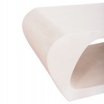 ΤΡΑΠΕΖΙ ΣΑΛΟΝΙΟΥ ΣΕΙΡΑ SANTORINI HM18071 MDF ΣΕ ΥΠΟΛΕΥΚΟ ΧΡΩΜΑ 100x60x45Υεκ.