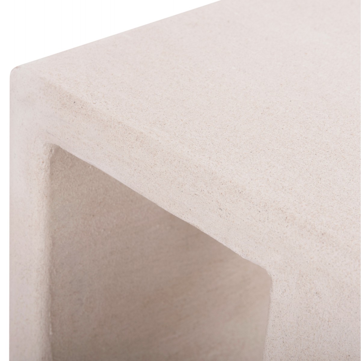 ΤΡΑΠΕΖΙ ΣΑΛΟΝΙΟΥ ΣΕΙΡΑ SANTORINI HM18070 MDF ΣΕ ΥΠΟΛΕΥΚΟ ΧΡΩΜΑ 48x38x48,5Υεκ.