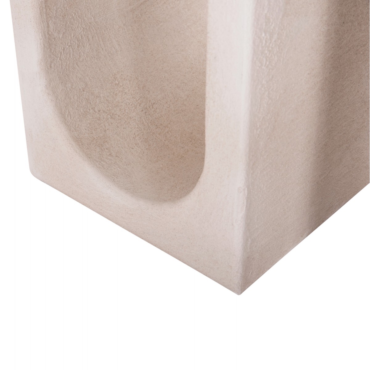 ΤΡΑΠΕΖΙ ΣΑΛΟΝΙΟΥ ΣΕΙΡΑ SANTORINI HM18070 MDF ΣΕ ΥΠΟΛΕΥΚΟ ΧΡΩΜΑ 48x38x48,5Υεκ.