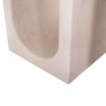 ΤΡΑΠΕΖΙ ΣΑΛΟΝΙΟΥ ΣΕΙΡΑ SANTORINI HM18070 MDF ΣΕ ΥΠΟΛΕΥΚΟ ΧΡΩΜΑ 48x38x48,5Υεκ.