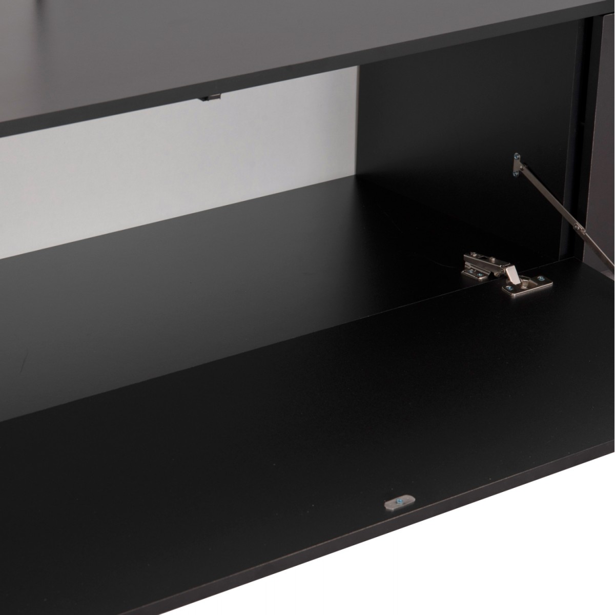 ΣΥΝΘΕΣΗ ΤΗΛΕΟΡΑΣΗΣ DORT HM18076.02 ΜΕΛΑΜΙΝΗ ΣΕ ΣΟΝΑΜΑ-ΣΚΟΥΡΟ ΓΚΡΙ 249.5x42.2x199.5Υεκ