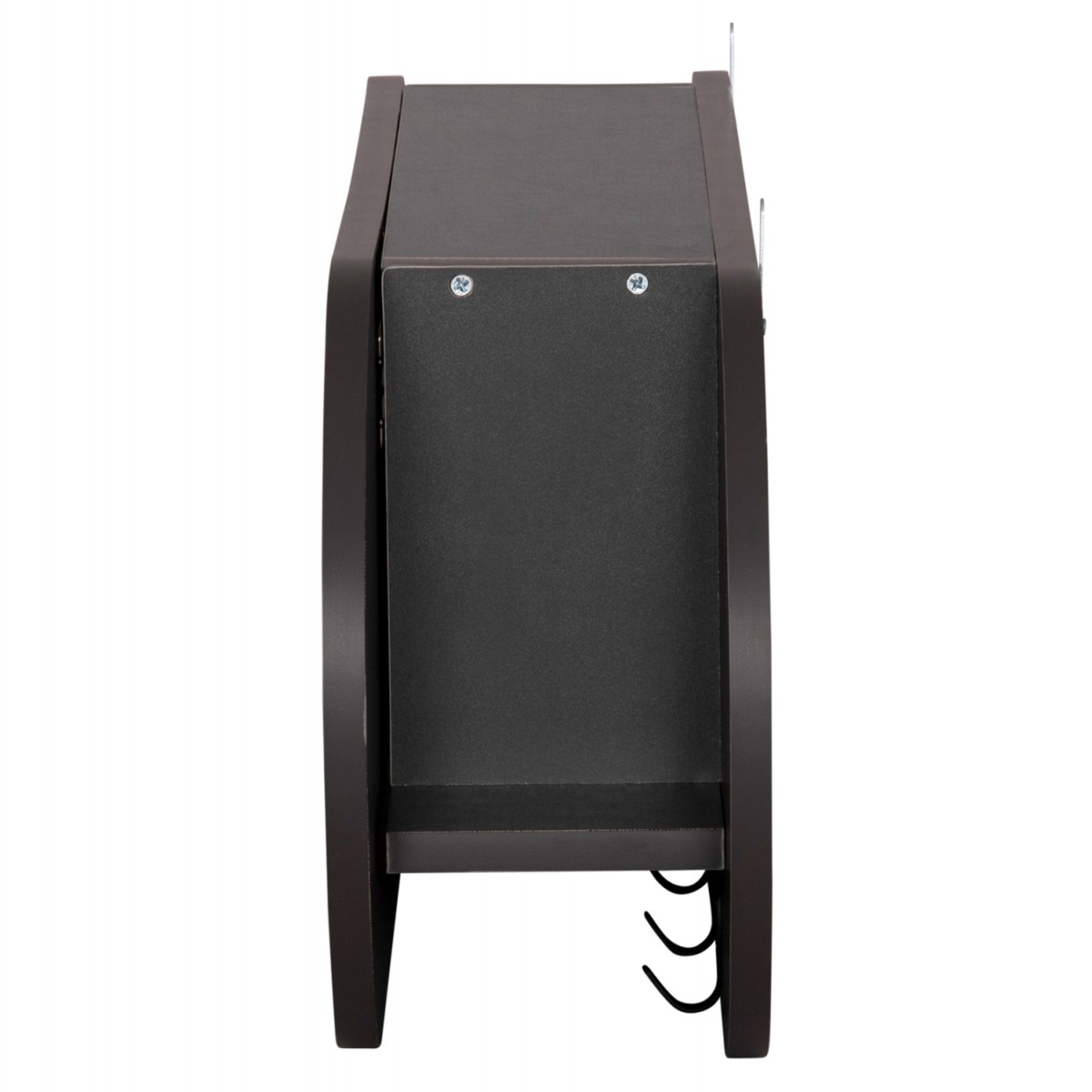 ΚΡΕΜΑΣΤΡΑ ΕΙΣΟΔΟΥ & ΚΛΕΙΣΤΟ ΡΑΦΙ STOR HM18078.03 ΜΕΛΑΜΙΝΗ ΣΚΟΥΡΟ ΓΚΡΙ 84x15.5x28.5Υεκ