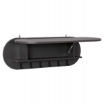 ΚΡΕΜΑΣΤΡΑ ΕΙΣΟΔΟΥ & ΚΛΕΙΣΤΟ ΡΑΦΙ STOR HM18078.03 ΜΕΛΑΜΙΝΗ ΣΚΟΥΡΟ ΓΚΡΙ 84x15.5x28.5Υεκ