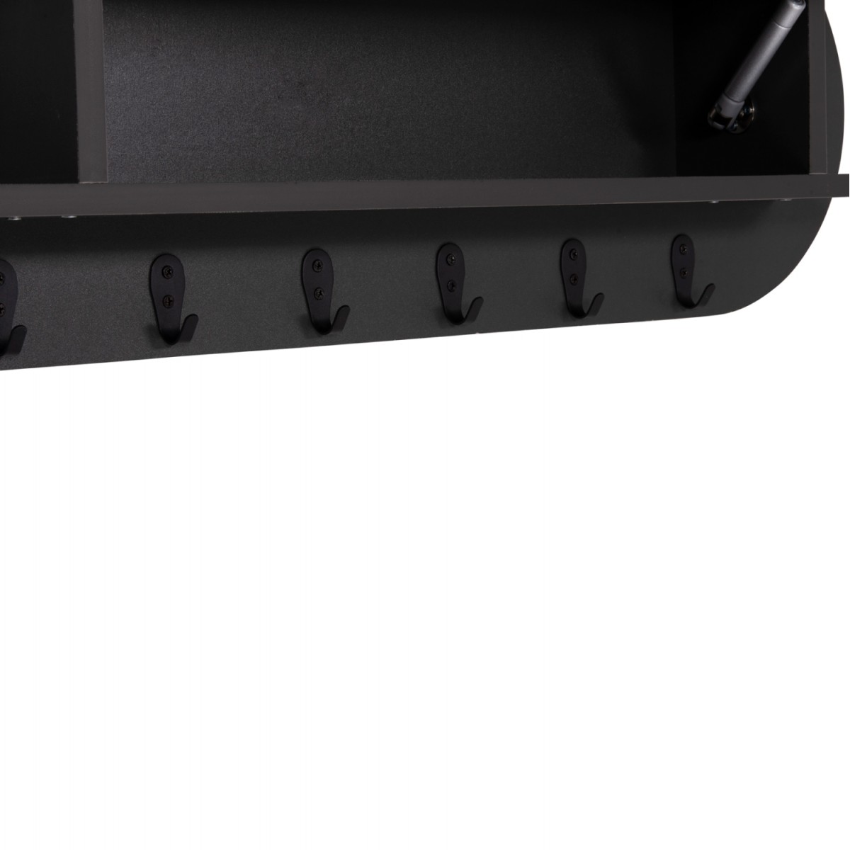 ΚΡΕΜΑΣΤΡΑ ΕΙΣΟΔΟΥ & ΚΛΕΙΣΤΟ ΡΑΦΙ STOR HM18078.03 ΜΕΛΑΜΙΝΗ ΣΚΟΥΡΟ ΓΚΡΙ 84x15.5x28.5Υεκ