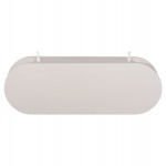 ΚΡΕΜΑΣΤΡΑ ΕΙΣΟΔΟΥ & ΚΛΕΙΣΤΟ ΡΑΦΙ STOR HM18078.01 ΜΕΛΑΜΙΝΗ ΛΕΥΚΗ 84x15.5x28.5Υεκ