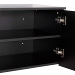 ΕΠΙΠΛΟ ΕΙΣΟΔΟΥ ΜΕ ΚΑΘΡΕΠΤΗ MYLES HM18080.02 ΜΕΛΑΜΙΝΗ ΣΟΝΑΜΑ-ΓΚΡΙ 100x37x200Υεκ