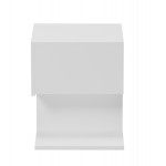 ΚΟΜΟΔΙΝΟ CASPIAN HM9071.11 ΜΕΛΑΜΙΝΗ ΣΕ ΛΕΥΚΟ 46,8x33x36,8Υεκ