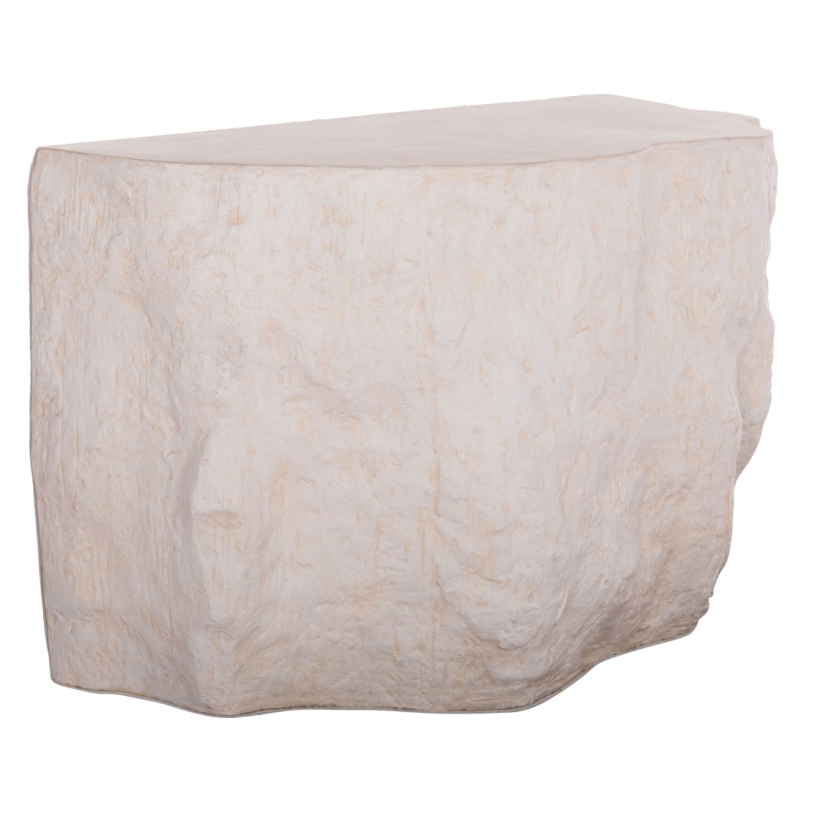 ΚΟΝΣΟΛΑ ΒΡΑΧΟΣ INTERON HM18152.02 FIBER CEMENT ΣΕ ΛΕΥΚΟ--120x50x71Υεκ.