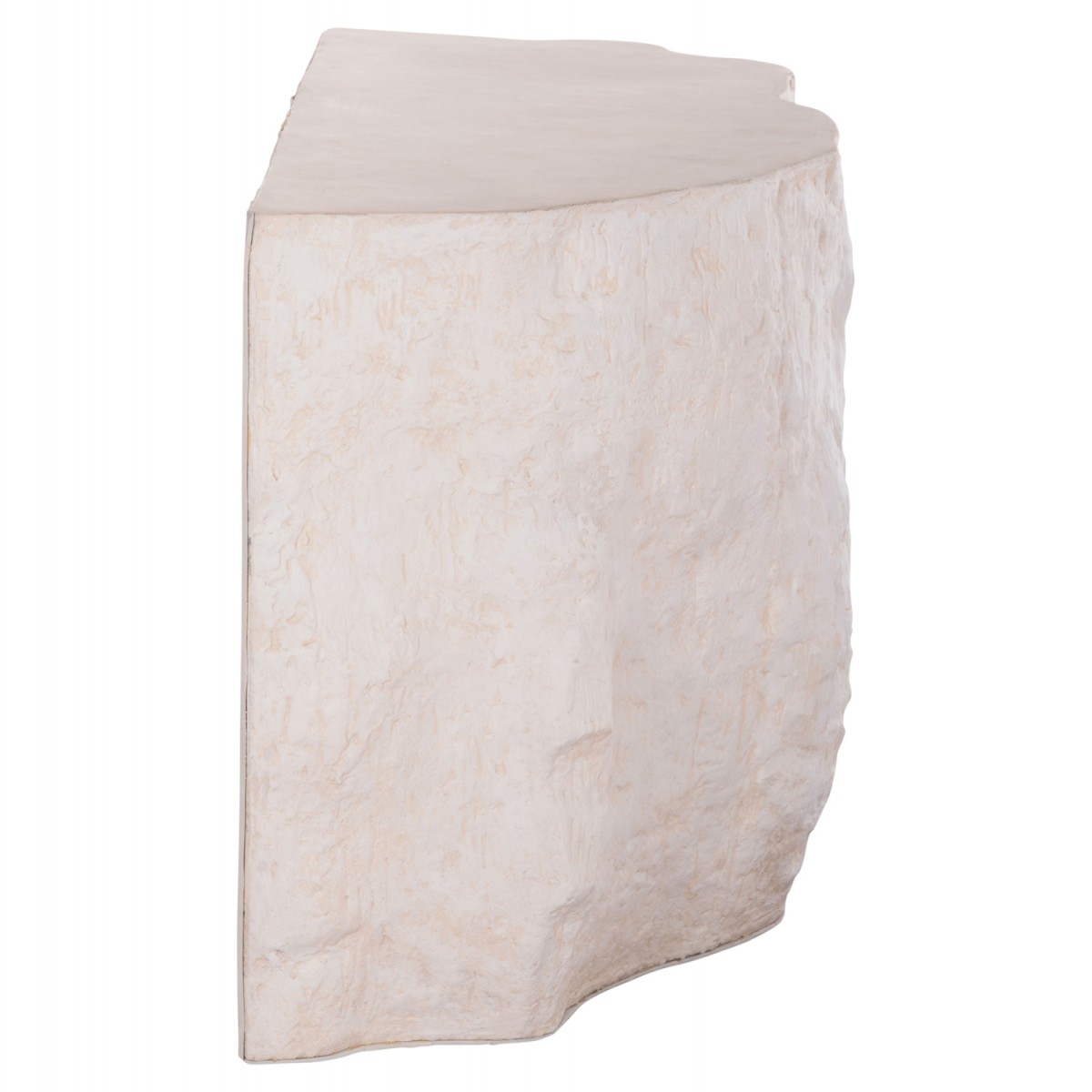 ΚΟΝΣΟΛΑ ΒΡΑΧΟΣ INTERON HM18152.02 FIBER CEMENT ΣΕ ΛΕΥΚΟ--120x50x71Υεκ.