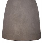 ΤΡΑΠΕΖΙ ΤΡΑΠΕΖΑΡΙΑΣ ΣΤΡΟΓΓΥΛΟ SEPPO HM18154.03 FIBER CEMENT ΣΕ ΓΚΡΙ--Φ119,5x75,5Υεκ.