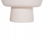 ΤΡΑΠΕΖΙ ΣΑΛΟΝΙΟΥ PIRSON HM18155.02 FIBER CEMENT ΣΕ ΛΕΥΚΟ--Φ60x36Υεκ.