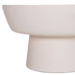 ΤΡΑΠΕΖΙ ΣΑΛΟΝΙΟΥ PIRSON HM18155.02 FIBER CEMENT ΣΕ ΛΕΥΚΟ--Φ60x36Υεκ.