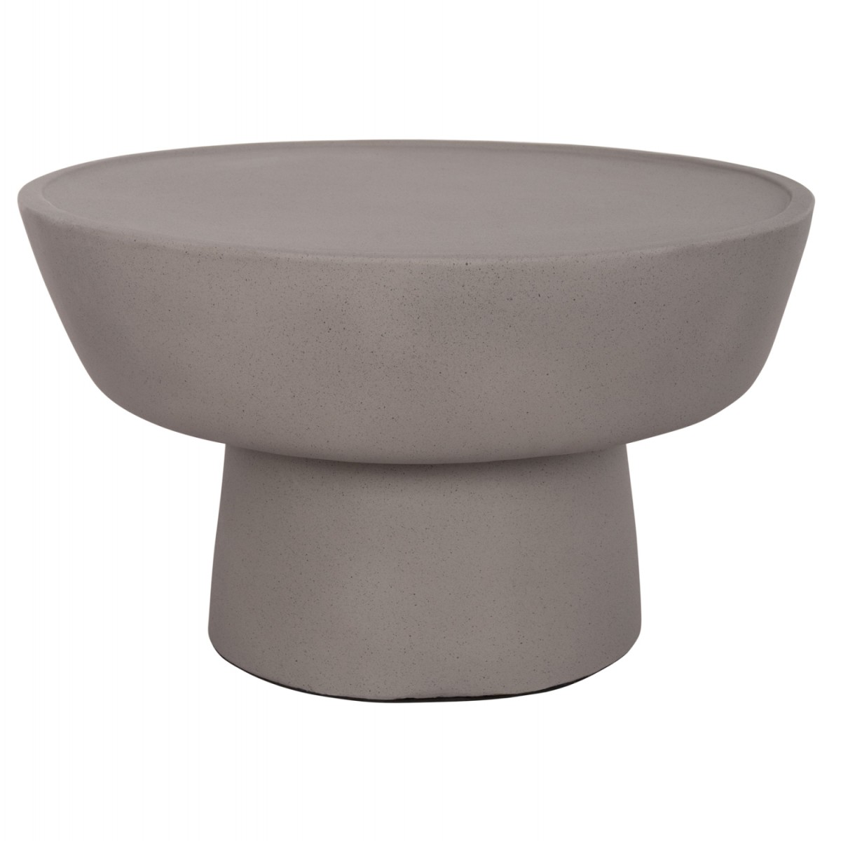 ΤΡΑΠΕΖΙ ΣΑΛΟΝΙΟΥ PIRSON HM18155.03 FIBER CEMENT ΣΕ ΓΚΡΙ--Φ60x36Υεκ.