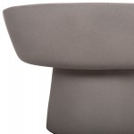 ΤΡΑΠΕΖΙ ΣΑΛΟΝΙΟΥ PIRSON HM18155.03 FIBER CEMENT ΣΕ ΓΚΡΙ--Φ60x36Υεκ.