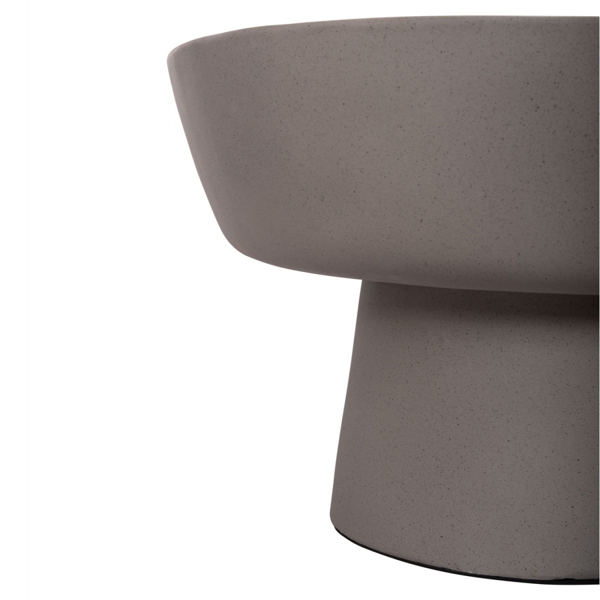 ΤΡΑΠΕΖΙ ΣΑΛΟΝΙΟΥ PIRSON HM18155.03 FIBER CEMENT ΣΕ ΓΚΡΙ--Φ60x36Υεκ.