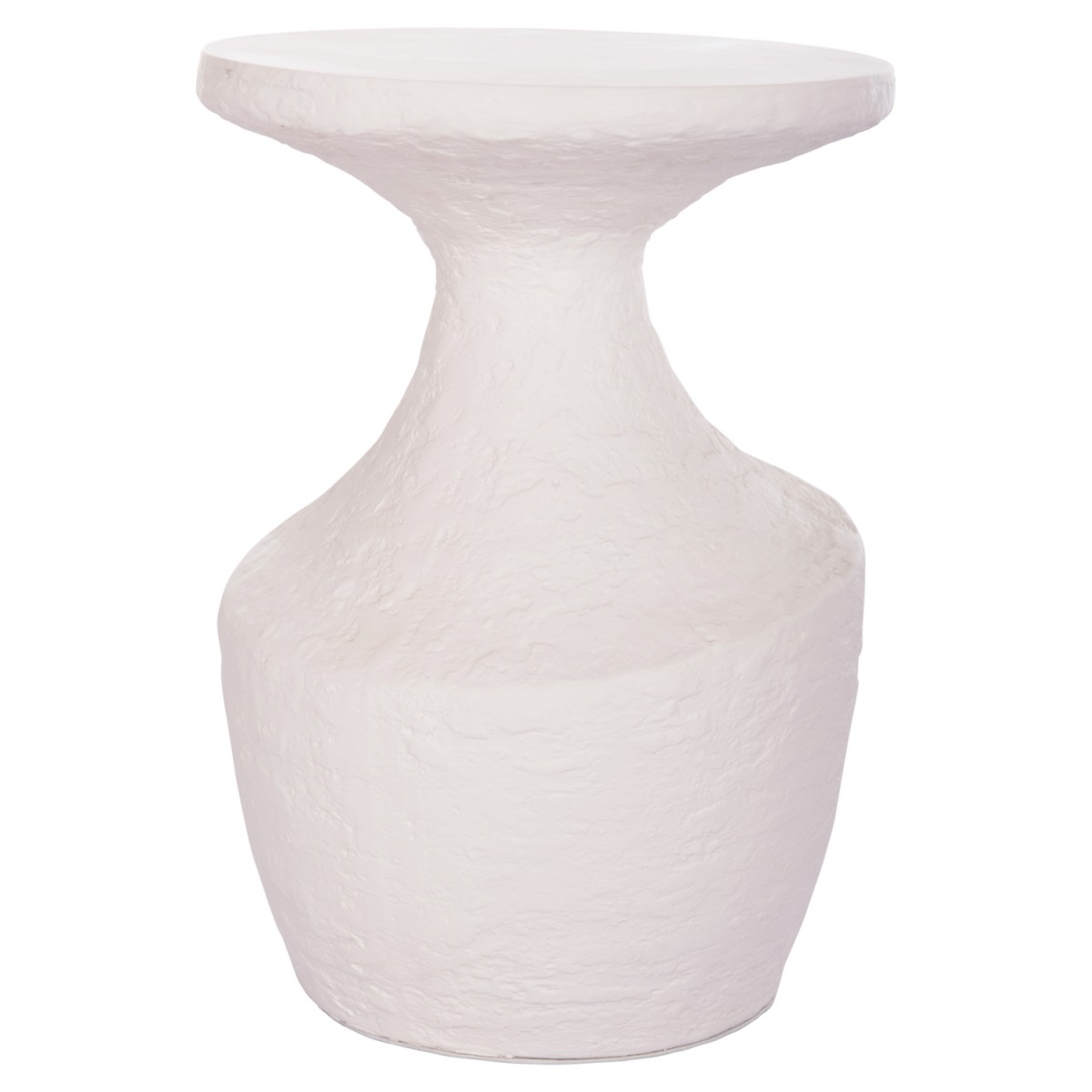 ΤΡΑΠΕΖΙ ΒΟΗΘΗΤΙΚΟ REBON HM18156.02L FIBER CEMENT ΣΕ ΛΕΥΚΟ--Φ40x56.5Υεκ.