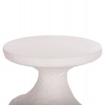 ΤΡΑΠΕΖΙ ΒΟΗΘΗΤΙΚΟ REBON HM18156.02L FIBER CEMENT ΣΕ ΛΕΥΚΟ--Φ40x56.5Υεκ.