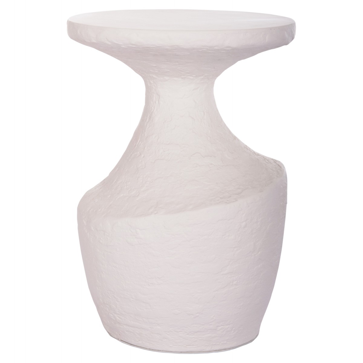 ΤΡΑΠΕΖΙ ΒΟΗΘΗΤΙΚΟ REBON HM18156.02L FIBER CEMENT ΣΕ ΛΕΥΚΟ--Φ40x56.5Υεκ.