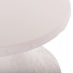 ΤΡΑΠΕΖΙ ΒΟΗΘΗΤΙΚΟ REBON HM18156.02L FIBER CEMENT ΣΕ ΛΕΥΚΟ--Φ40x56.5Υεκ.