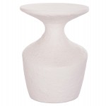 ΤΡΑΠΕΖΙ ΒΟΗΘΗΤΙΚΟ REBON HM18156.02S FIBER CEMENT ΣΕ ΛΕΥΚΟ--Φ27.5x50Υεκ.