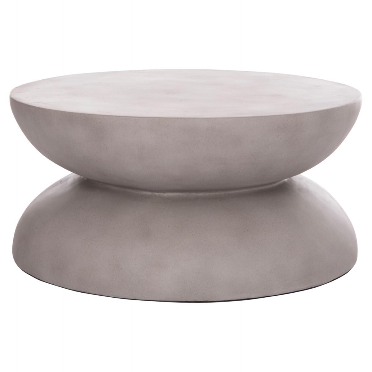 ΤΡΑΠΕΖΙ ΣΑΛΟΝΙΟΥ ANNA HM18158.03 FIBER CEMENT ΣΕ ΓΚΡΙ--Φ92x44.5Υεκ