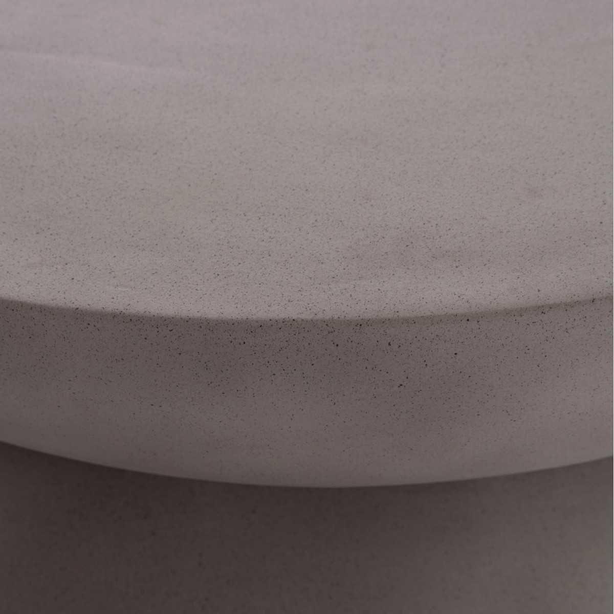 ΤΡΑΠΕΖΙ ΣΑΛΟΝΙΟΥ ANNA HM18158.03 FIBER CEMENT ΣΕ ΓΚΡΙ--Φ92x44.5Υεκ