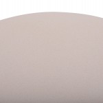 ΒΟΗΘΗΤΙΚΟ ΤΡΑΠΕΖΙ PRILEP HM18159.02 FIBER CEMENT ΛΕΥΚΟ & RATTAN--Φ60x76,5Υεκ