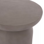 ΒΟΗΘΗΤΙΚΟ ΤΡΑΠΕΖΙ ANNA HM18160.03 FIBER CEMENT ΣΕ ΓΚΡΙ--Φ60x76Υεκ.