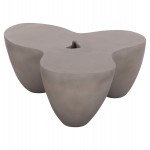 ΤΡΑΠΕΖΙ ΣΑΛΟΝΙΟΥ SALLEN HM18161.03 FIBER CEMENT ΣΕ ΓΚΡΙ--108x94x38,5Υεκ.