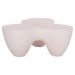 ΤΡΑΠΕΖΙ ΣΑΛΟΝΙΟΥ SALLEN HM18161.02 FIBER CEMENT ΣΕ ΛΕΥΚΟ--108x94x38,5Υεκ.