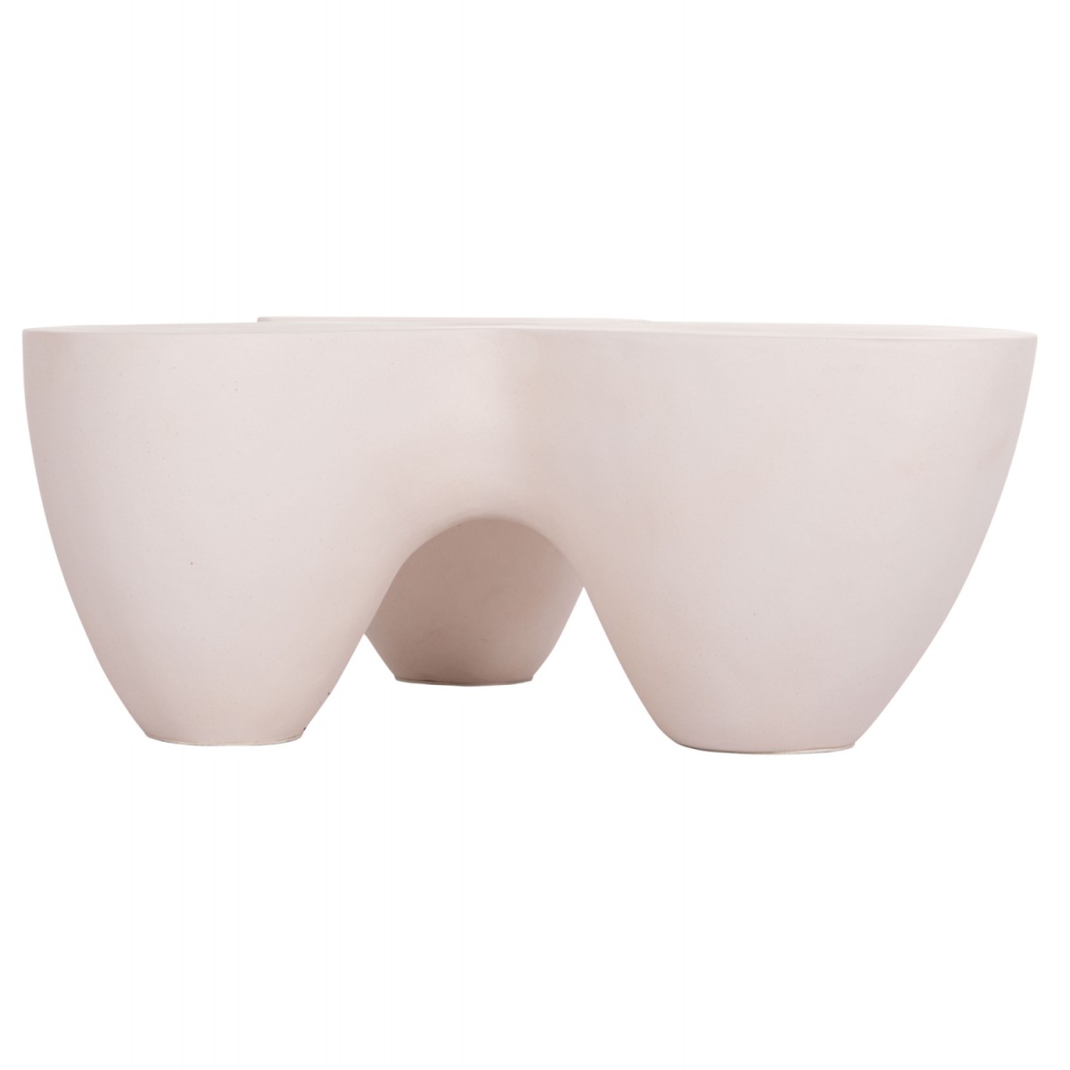 ΤΡΑΠΕΖΙ ΣΑΛΟΝΙΟΥ SALLEN HM18161.02 FIBER CEMENT ΣΕ ΛΕΥΚΟ--108x94x38,5Υεκ.