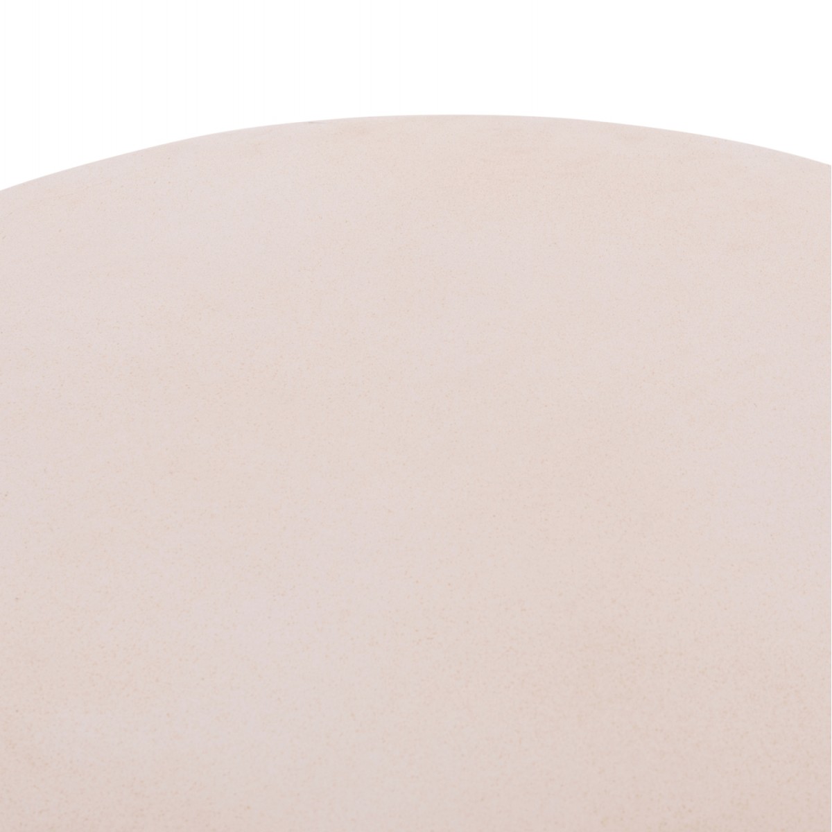 ΤΡΑΠΕΖΙ ΣΑΛΟΝΙΟΥ ΣΤΡΟΓΓΥΛΟ ALLAN HM18162.02 FIBER CEMENT ΣΕ ΑΝΟΙΧΤΟ ΜΠΕΖ--Φ92x49Υεκ.